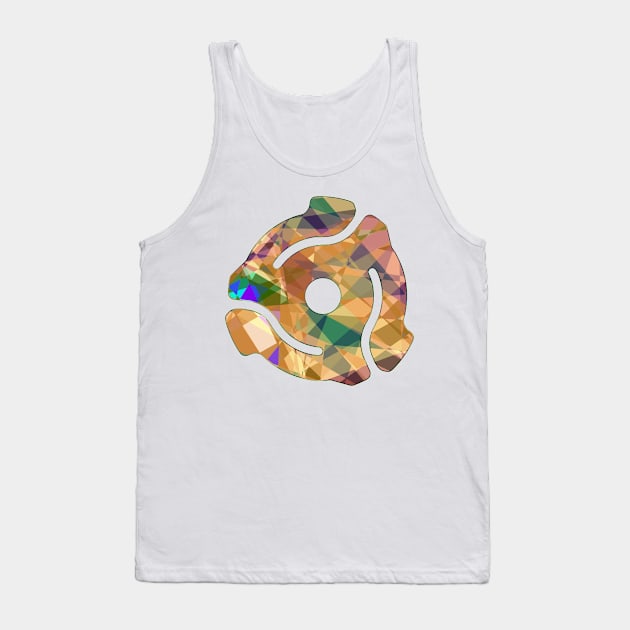 45 RPM Record Adapter - Crystal - Beige Tank Top by CANJ72